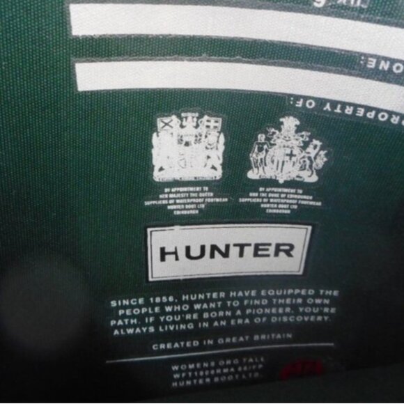 Tall Hunter rain boots ("wellies") in hunter green - Picture 5 of 6